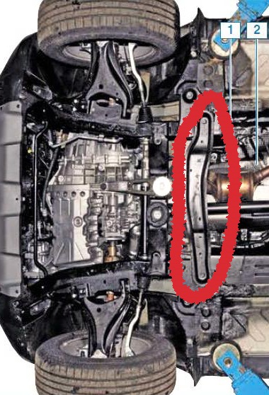 Доработка усилителя подрамника Renault Duster