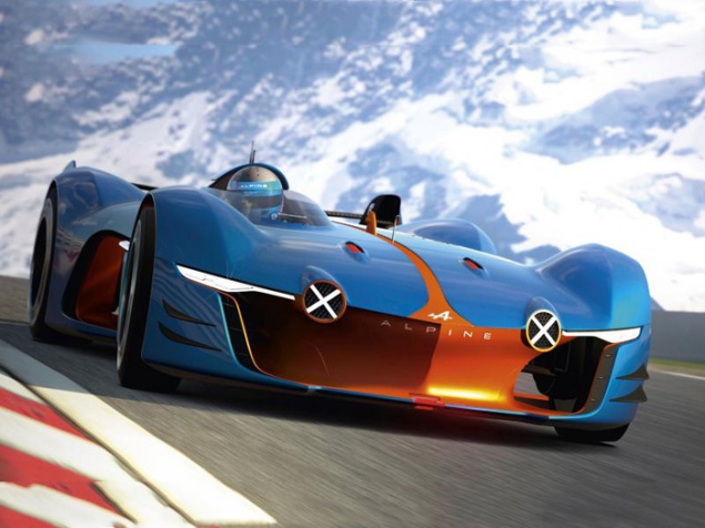 Новый концепт от Renault для гоночной игры Gran Turismo