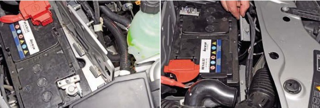 Замена ламп в передних фарах Renault Duster